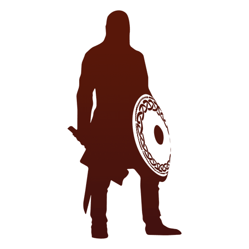 warrior viking silhouette